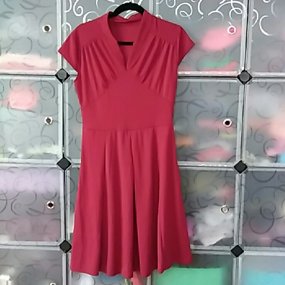 Vintage Inspired Fit and Flare Dress